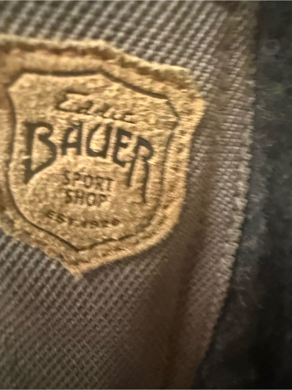 Vtg. Eddie Bauer Merino Green Wool Canvas Patches Cable-Knit Zip Up Sweater Sz.L - Picture 5 of 9
